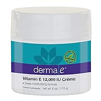 Derma-E Vitamin E Creme 12000 IU - 4 Oz, 2 pack