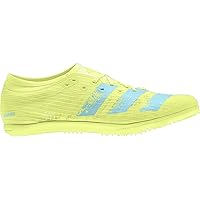 adidas Adizero Ambition Spike Shoe -Women's Track & Field Hi Res Yellow/Clear Aqua/Core Black