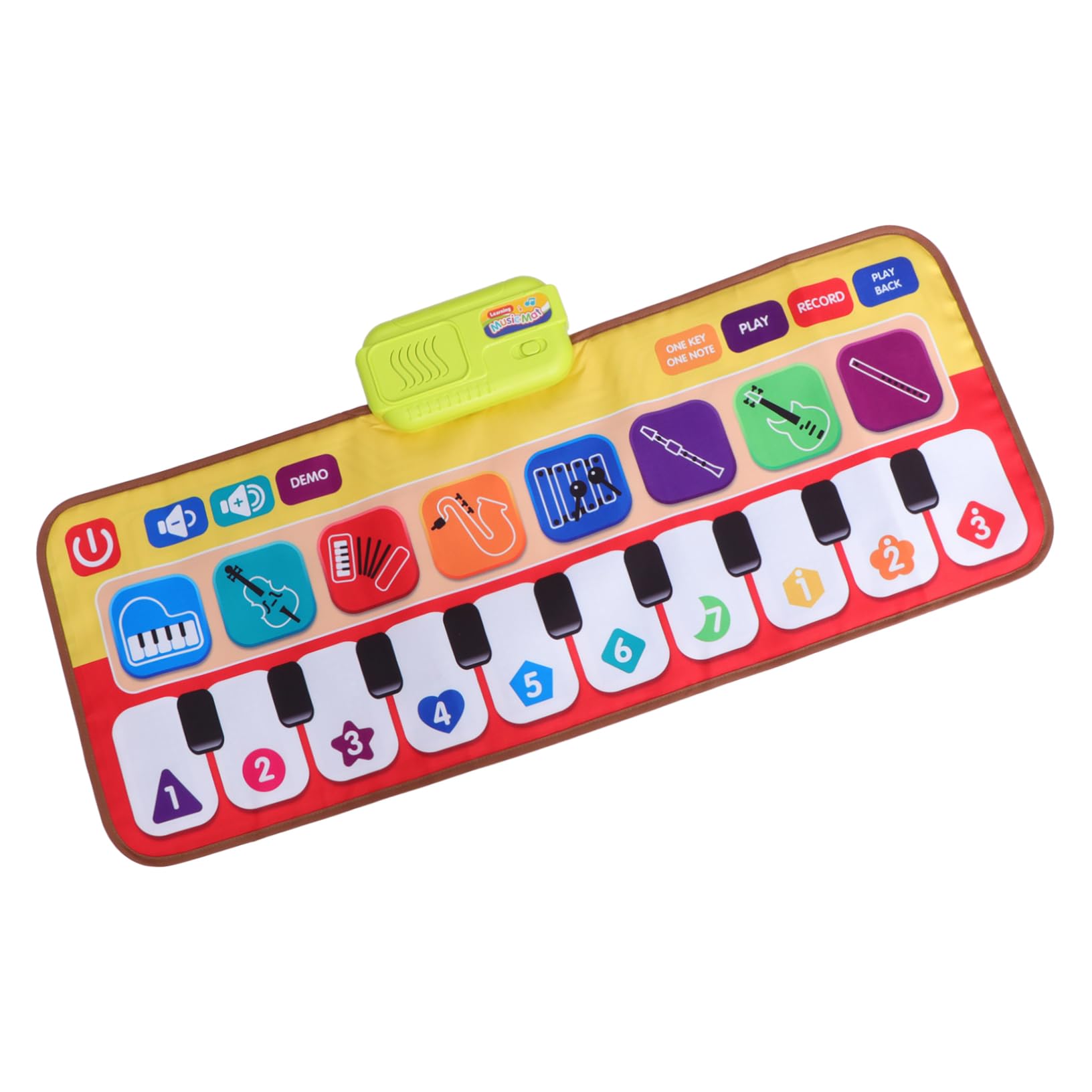 ERINGOGO 1pc Piano Rug Children’s Toys Childrens Toys Kids Piano Music Blanket Toy Children Toy Educational Toys Musical Mat Toy Electric Music Mat Dancing Mat Toy Girl Baby Cloth Gift