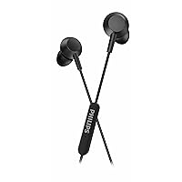 PHILIPS Wired Earbuds USB C with Microphone, in Ear Type C Headphones with mic, Powerful Bass, Lightweight, USB-C Wired Earphones, 3-Button in-line Remote Ear Buds Wired
