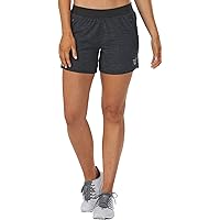 KORSA Women's 5-inch Athletic Workout Shorts with Multiple Zip Pockets, Brief Liner for Running, Gym, Yoga, Casual | Embrace