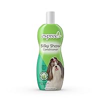 Espree Silky Show Conditioner For Dogs and Cats – Leaves Coats with Amazing Shine, Luster, and Easy Combing – Made with 100% Organically Grown Aloe Vera – 20 Ounces