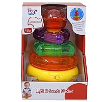 79003: Itsy Tots Light and Sounds Stacker with Try Me in Open Color Box