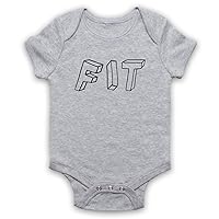 Unisex-Babys' Fit Hipster Baby Grow