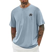 Oversized T-Shirt Men's T-Shirt Short Sleeve Summer Casual Crew Neck Large Sizes Men's with Print Fit T-Shirt Vintage T-Shirts