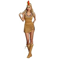Dreamgirl Women's Queen Of The Tribe Costume