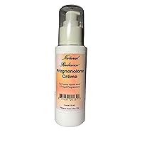 Pregnenolone (Bioidentical) Crème 4 oz. Bottle (120 ml) Beneficial for slowing Down The Aging Process. Fragrance-Free and Soy-Free