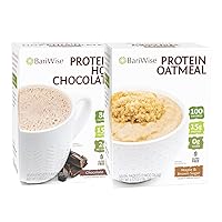 Bariwise Protein Hot Chocolate and Maple & Brown Sugar Protein Oatmeal Bundle