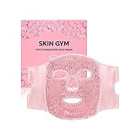 Cryo Chill Ice Face Mask with Ice Beads - Ice Mask For Face with Custom Straps for Advanced Cold Therapy, Face Ice Pack for Dark Circles & Face Depuffer, Facial Care Spa Gifts for Women