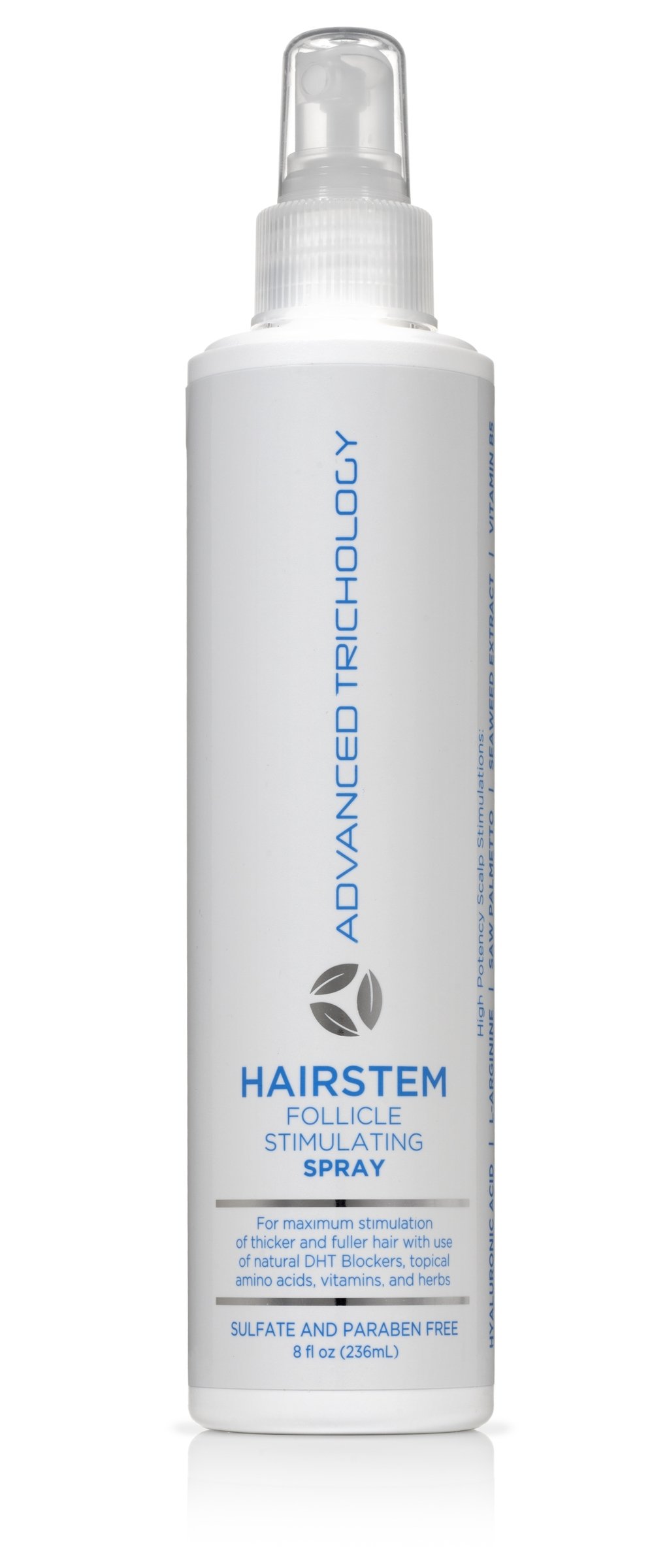 HairStem Follicle Stimulating Spray - Clinical Strength Hair Growth Stimulator - Biotin, Saw Palmetto, Hyaluronic Acid 8oz