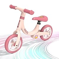 Luddy Lighting Toddler Balance Bike 2 Year Old,2-5 Years Old, B.Duck No Pedal Kids Bike with Adjustable Seat, Gift Bike for 2 3 4 5 Year Old Boys Girls Toys.