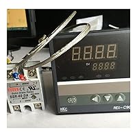 REX-C900 Multi-Input PID Temperature Controller REX-C900FK02-V*an+ max.40A SSR + 1M thermocouple Probe K