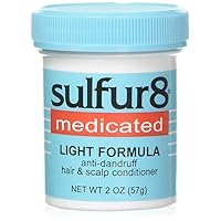 Sulfur 8 Medicated Light Formula Anti-Dandruff Hair & Scalp Conditioner, 2 Ounce