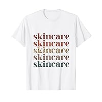 Skincare Skin Esthetician Skin care Retro Skincare T-Shirt