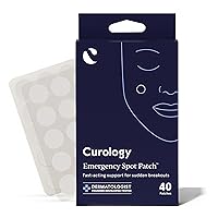 Emergency Spot Patch, Hydrocolloid Pimple Patches for Face, Fast-Acting Support, Spot Concealing and Oil Absorbing, 40 Count