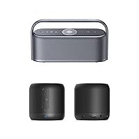 Anker Soundcore Mini, Super-Portable Bluetooth Speaker & Soundcore Motion X600 Portable Bluetooth Speaker with Wireless Hi-Res Spatial Audio,50W Sound, IPX7 Waterproof, 12H Long Playtime, Pro EQ