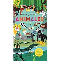 Busca y encuentra los animales (Spanish Edition)