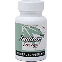 Research - Indium Energy - All Natural Indium Powerful Anti-Aging Support - Helps Increase Energy and Supports Mental Clarity, Sleep, Joints and Overall Sense of Well-Being - 90 Capsules