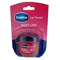 Vaseline Lip Therapy Rosy Lips Flavor Dry Chapped Lips 0.25 Oz (7g)