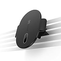 Speck iPhone Car Vent Mount MagSafe Accessory - ClickLock No-Slip Interlock, Ultra Secure Vent Clamp, 360 Adjustable & Lockable Ball Point - Black