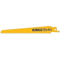 DEWALT DW4802B25 6-Inch Reciprocating Saw Blade (25-Pack)