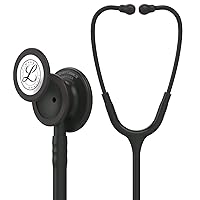 3M 5803 Littmann Classic III Black Edition Chestpiece Monitoring Stethoscope, 27