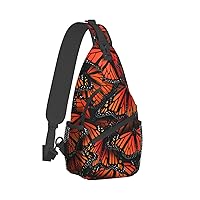 Mqgmz Honey Bee Print Shoulder Bag Crossbody Backpack, Casual Daypack, Sling Bag, Chest Bag, Travel Bag