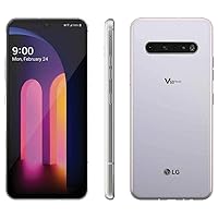 LG V60 ThinQ 5G 128GB Android Smartphone LM-V600TM (Renewed) (Classy White, 128GB, T-Mobile Only)
