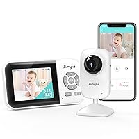 Upgrate Video Baby Monitor,WiFi Baby Camera,2.8