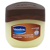 Vaseline Petroleum Jelly 1.75 Ounce Cocoa Butter (12 Pieces) (51ml)