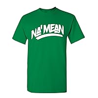 Manateez Men's Do You Know What I Mean Na' Mean Tee Shirt