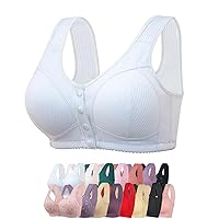 Daisy Bra, Lisa Charm Front Closure Bras, Front Snaps Daisy Bra for Seniors