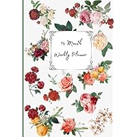 14 Month Weekly Planner: with Month at a Glance and weekly Meal Planning
