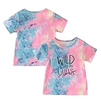 Big Girls Tops Long Sleeve Short Sleeve for 12 Months to 6 Years Baby Girl Top