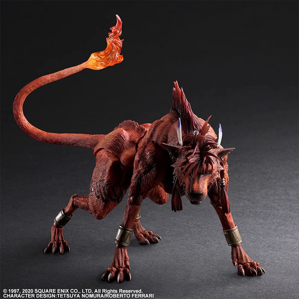 Square Enix Final Fantasy VII Remake: Red XIII Play Arts Kai Action Figure