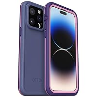 OtterBox FRE Series Waterproof Case with MagSafe (Designed by LifeProof) for iPhone - Non-Retail Packaging (Valor (Purple), iPhone 14 Pro Max)