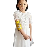 Child Pediatric Elbow Immobilizer Brace Nail Biter Stopper Gloves Thumb Sucking Stop for Kids Nail Biting Treatment Finger Guard Prevention Chewing Nails Anti Nose Picking Biting (Large)
