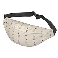 Women'S Men'S Adjustable Waterproof Waist Bag Large Crossbody Wallet Suitable For Cycling, Running, Traveling And Mountaineering