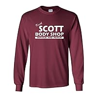 Long Sleeve Adult T-Shirt Keith Scott Body Shop North Carolina TV