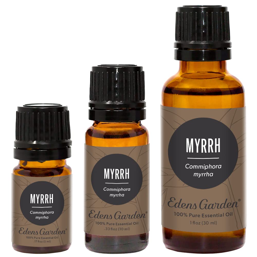Edens Garden Myrrh Essential Oil, 100% Pure Therapeutic Grade (Undiluted Natural/Homeopathic Aromatherapy Scented Essential Oil Singles) 30 ml