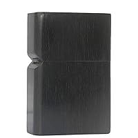 Applicable to Zippo Lighter Module for Natural Wood Ebony Wood Carving Lighter Shell Box (No Engraved/Uncarved)
