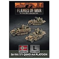 Flames of War: Late War: German: SdKfz 7/1 Quad AA Platoon (GBX159)