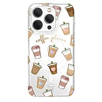 Velvet Caviar Compatible with iPhone 15 PRO Case Coffee for Girls [8ft Drop Tested] Compatible with MagSafe - Cute Protective Clear Phone Cases