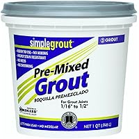 Custom PMG09QT Tile-Grout, Natural Gray