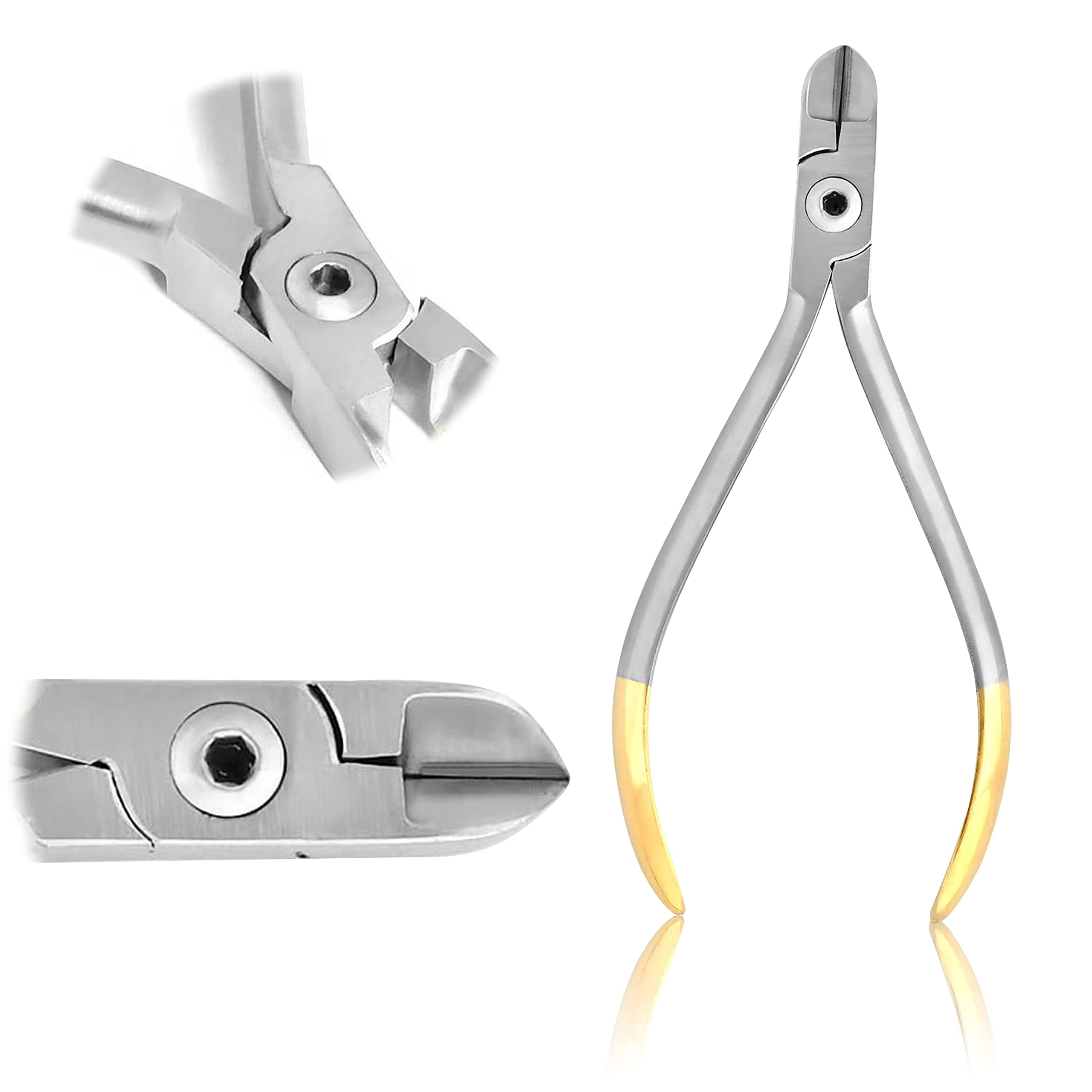 OdontoMed2011 Hard Wire Cutter Orthodontic Ortho Dental Instruments Tungsten Carbide (TC) Tips Orthodontic Plier Stainless Steel