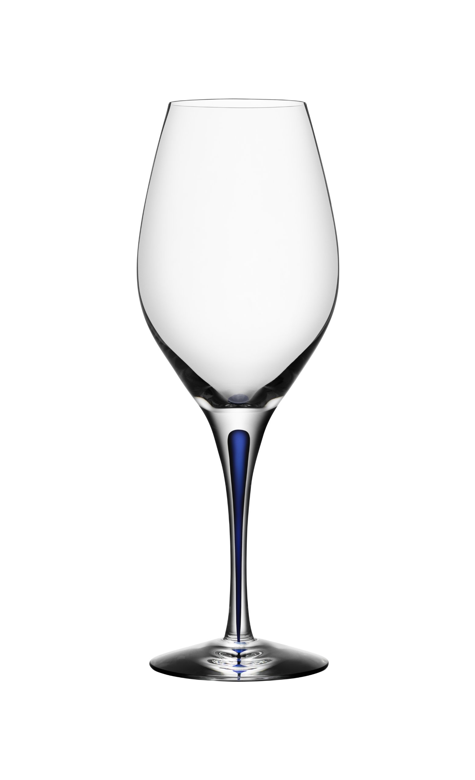 Orrefors Intermezzo Blue 14.1 Ounce Wine Glass