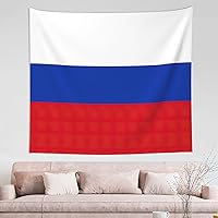 YJxoZH Russian Flag Print Aesthetic Tapestry Wall Hanging for Room,Wall Hanging for Living Dorm,Home Decor Tapestry