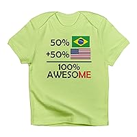 CafePress Half Brazilian Half American Infant T Baby T-Shirt