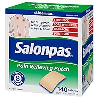 Salon pas Pain Relieving Patch, 140 Patches