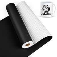 12 x 13FT White Vinyl - Permanent Vinyl with PET Backing [Easier Weed  Never Residue], Matte White Permanent Adhesive Vinyl for Cutting Machine,  Party